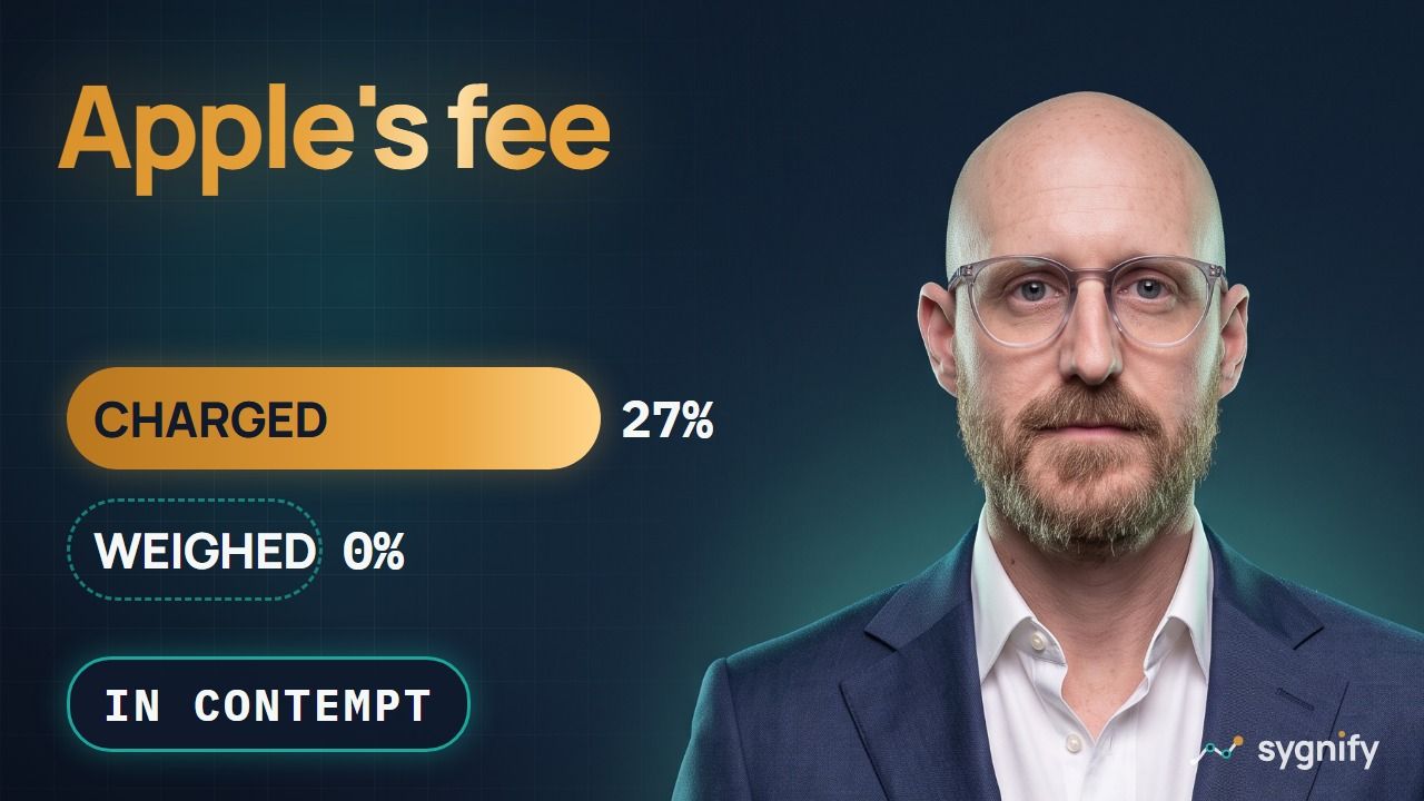Apple's 27% link fee: the full case file