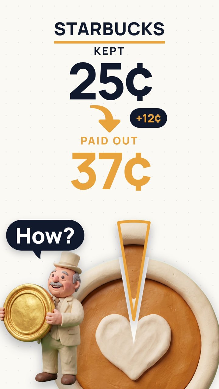 Who got your $5 coffee?